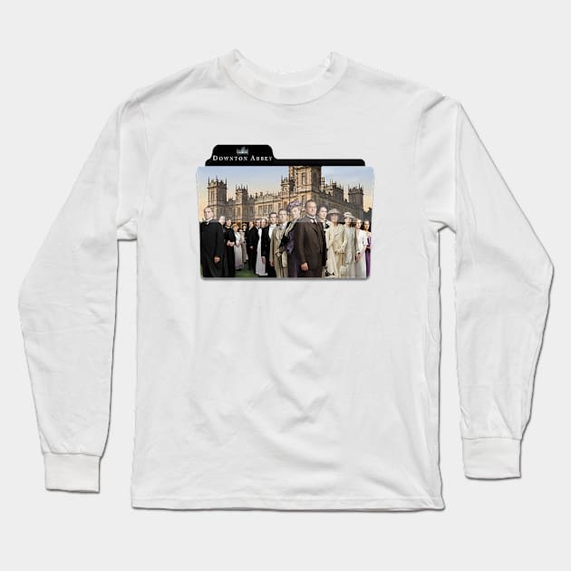 The Downton Abbey Rebel Long Sleeve T-Shirt by shieldjohan